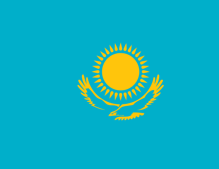 kazakhastan flag